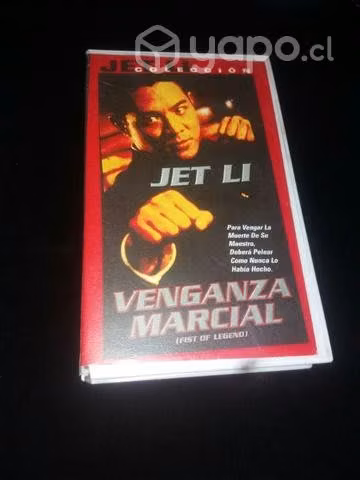 Película Venganza marcial (Jet Li) vhs
