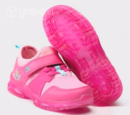 Zapatillas paw patrol con luces skay original n 31