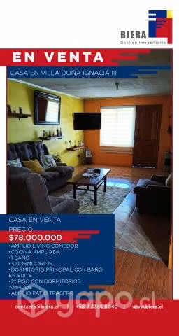 Se Vende Casa Doña Ignacia 3 - Imagen 2