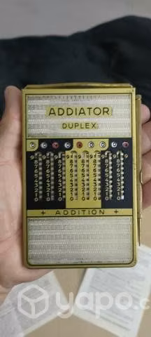 Calculadora de bolsillo mecánica año 50 - Imagen 3