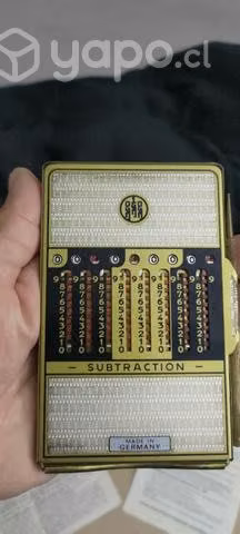 Calculadora de bolsillo mecánica año 50 - Imagen 2