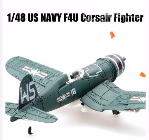 Maqueta Para Armar De Avión Corsair 1/48