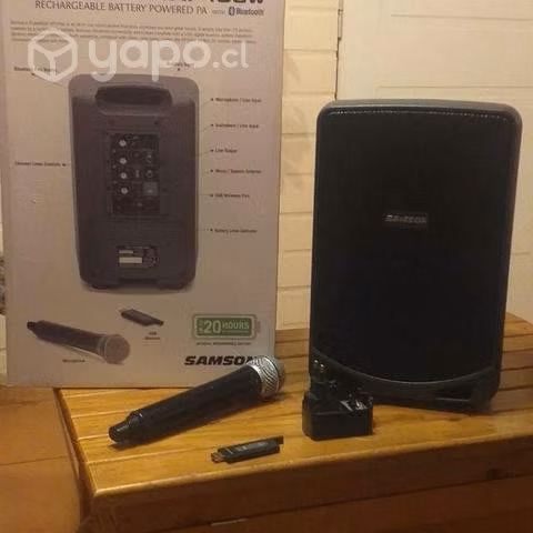 Parlante portátil con batería
