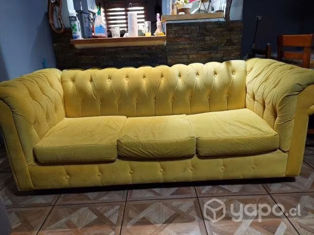 Sofa capitone