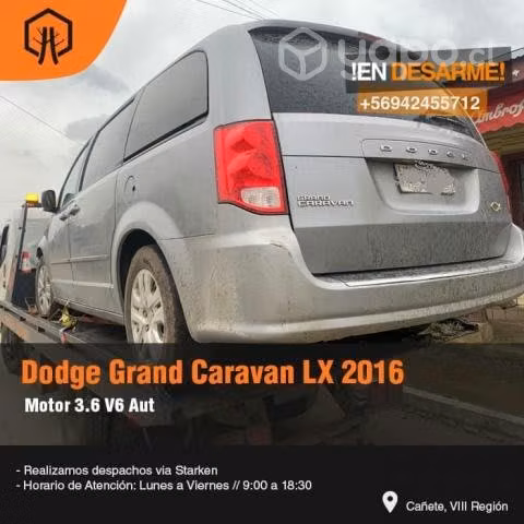 Piola acelerador dodge grand caravan lx 2016
