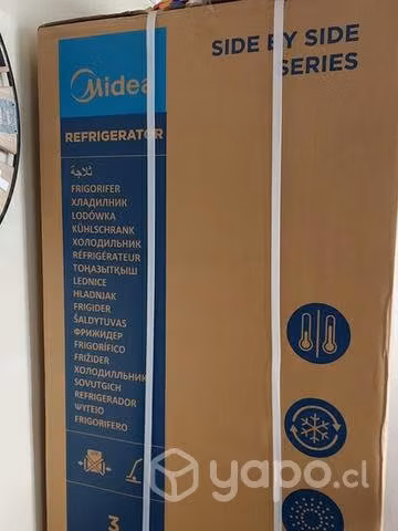 Refrigerador side by side 527lt