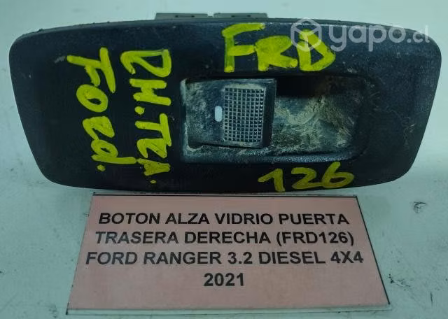 Boton Alza Vidrio Puerta Tras Der (FRD126) Ford Ra