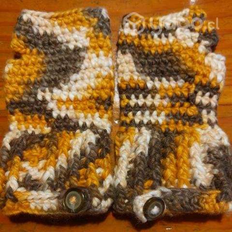 Mitones sin dedos a crochet - Imagen 2