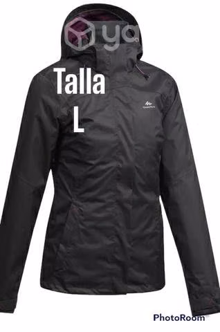 Parka impermeable costura hermética marca quechua