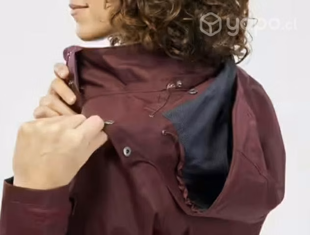 Parka térmico impermeable marca quechua talle: m
