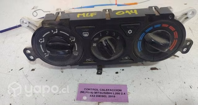 Control Calefaccion (MLF014) Mitsubishi L200 2019