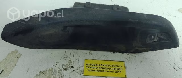 Botón Alza Vidrio Puerta Trasera Derecha (FFC091)