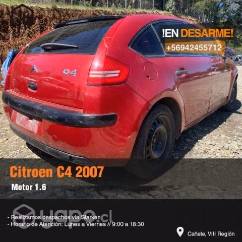 Telecomandos citroen c4 2007