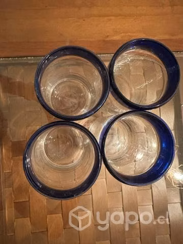 Vasos largos gruesos