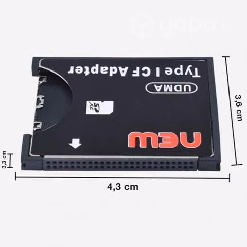 Lector Adaptador Sd Xc Hc A Compact Flash Udma 512