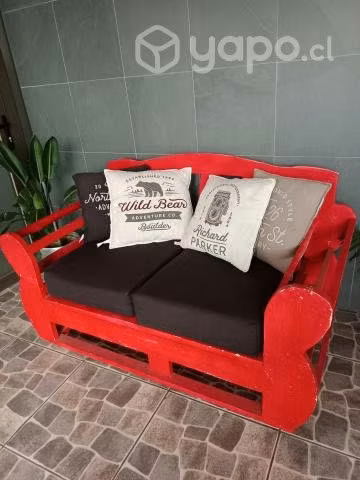 Sillón 2 cuerpos restaurado