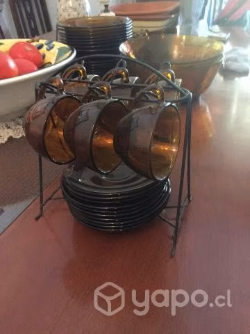 Juego de tazas