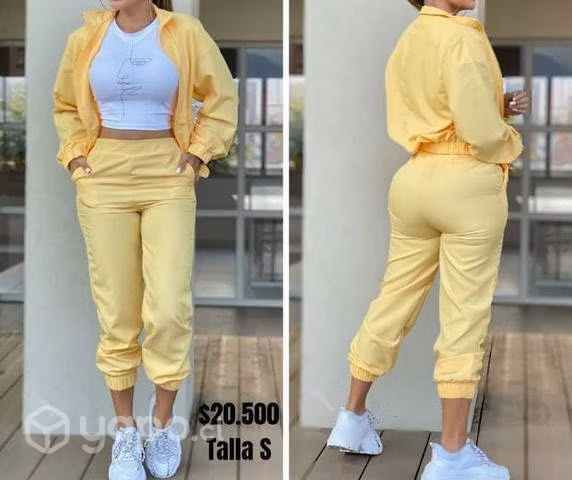 Conjunto pantalón más chaqueta, marca colombiana