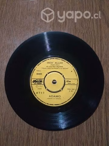 Adamo vinilo single 45 rpm