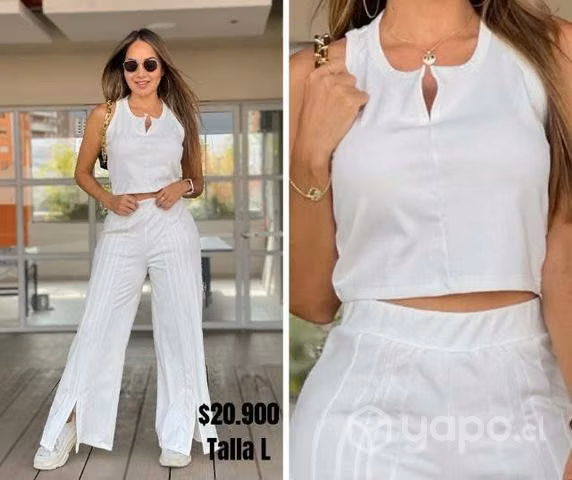 Conjunto pantalón más polera, marca colombiana