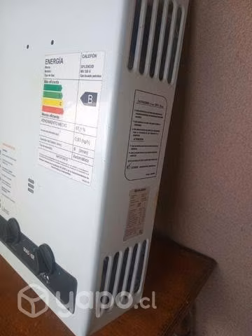 Calefón Marca máster de 6 ltrs casi nuevo