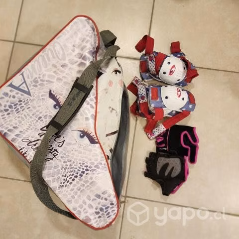 Patines 4 ruedas talla 36 - Imagen 3