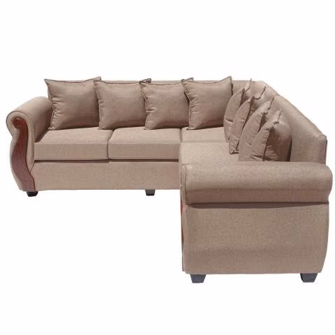 Sofá Seccional Tebas Color Beige Nuevo de Fabrica