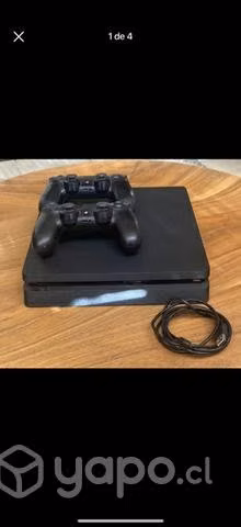 Ps4 slim 1Tb 2 controles