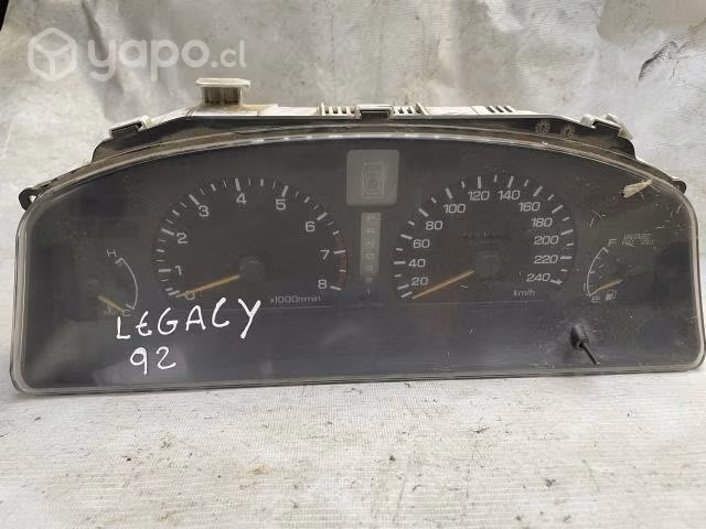Sinóptico Subaru Legacy 1992