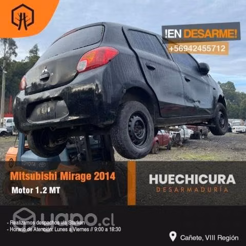 Telecomandos mitsubishi mirage 1.2 2014