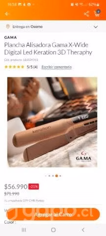Alisadora Gamma Keratine