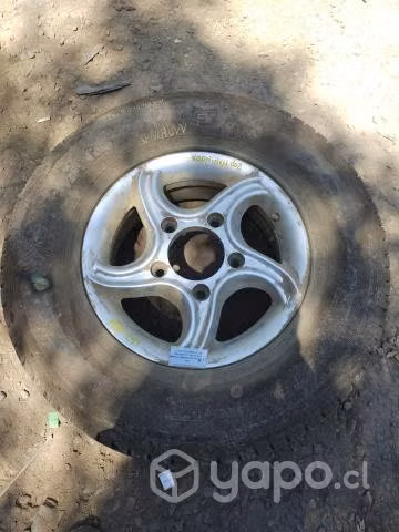 Llanta Aluminio C/Neum (MHP241) Mahindra Pick Up