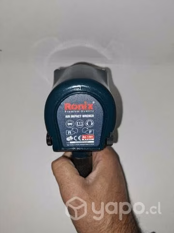 Llave de impacto neumatica 900 N.m