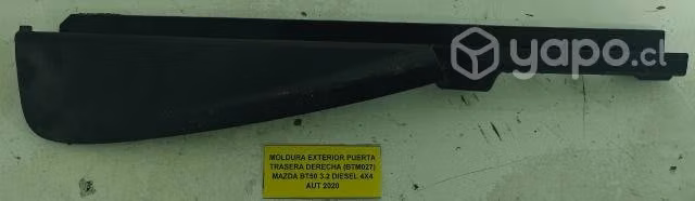 Moldura Exterior Puerta Trasera Derecha Mazda