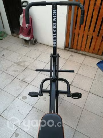 Maquina de ejercicios Total Crunch poco uso
