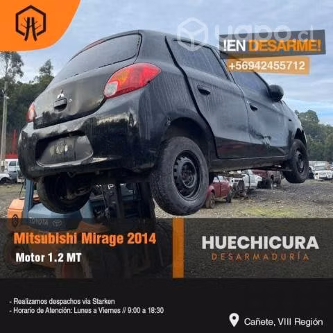 Tapa valvula mitsubishi mirage 1,2 2014