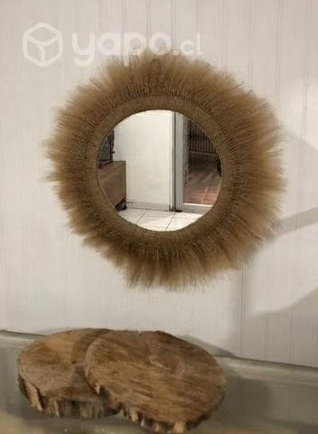 Espejos de macrame