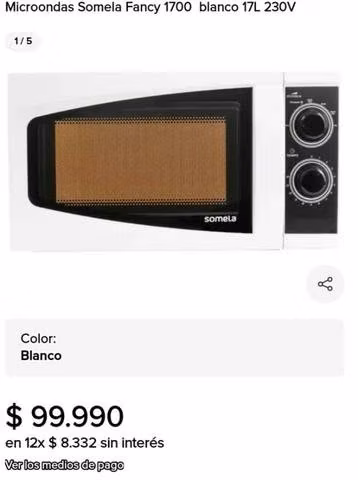 Refrigerador madensa nuevo microondas nuevo