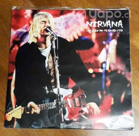 Vinilo Nirvana "Live ath the pier 48 Seattle 1993"