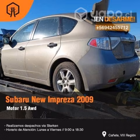 Tapa valvula subaru new impreza 2009
