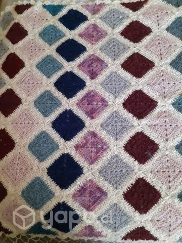 PIecera tejida a crochet - Imagen 5