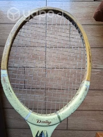 Raqueta de tenis vintage marca Dunlop