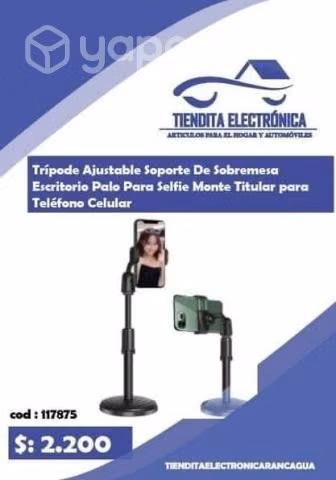Soporte Celular Escritorio Ajustable 360°