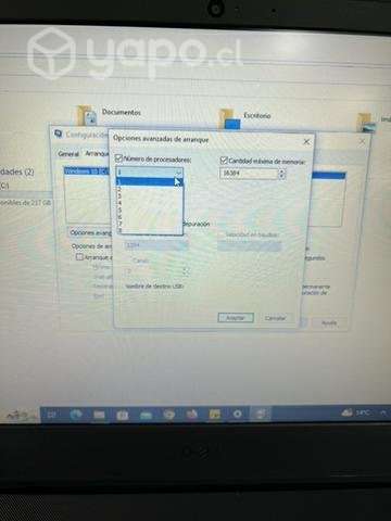 Laptop Dell 16 gb de ram 1tb hdd 240 Ssd - Imagen 5