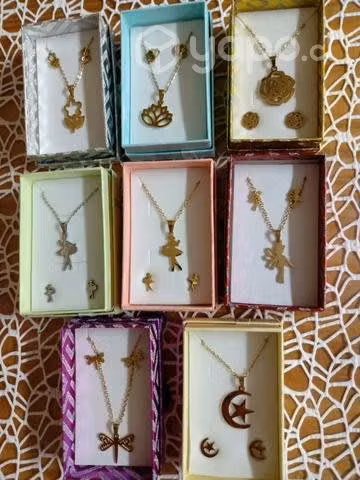Conjunto joyas acero quirúrgico - Imagen 3