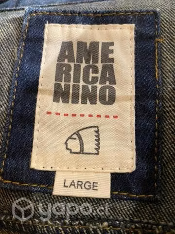 Chaqueta Mezclilla Americanino Nueva - Imagen 2
