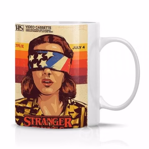 Taza/Tazon/Mug Eleven Once Vendada Stranger Things