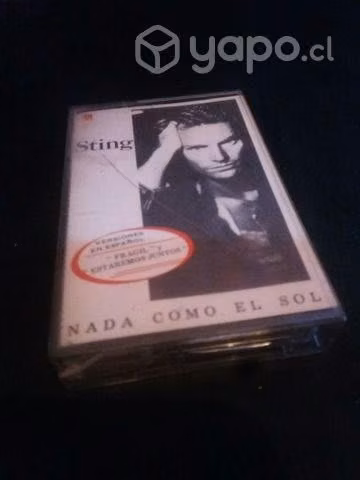 Cassette Sting Nada como el sol