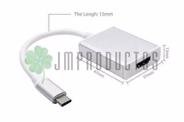 Adaptador Conversor Usb-c 3.1 Type C A Hdmi Para M