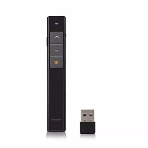 Presentador inalámbrico usb, laser rojo. viewsonic - Imagen 2